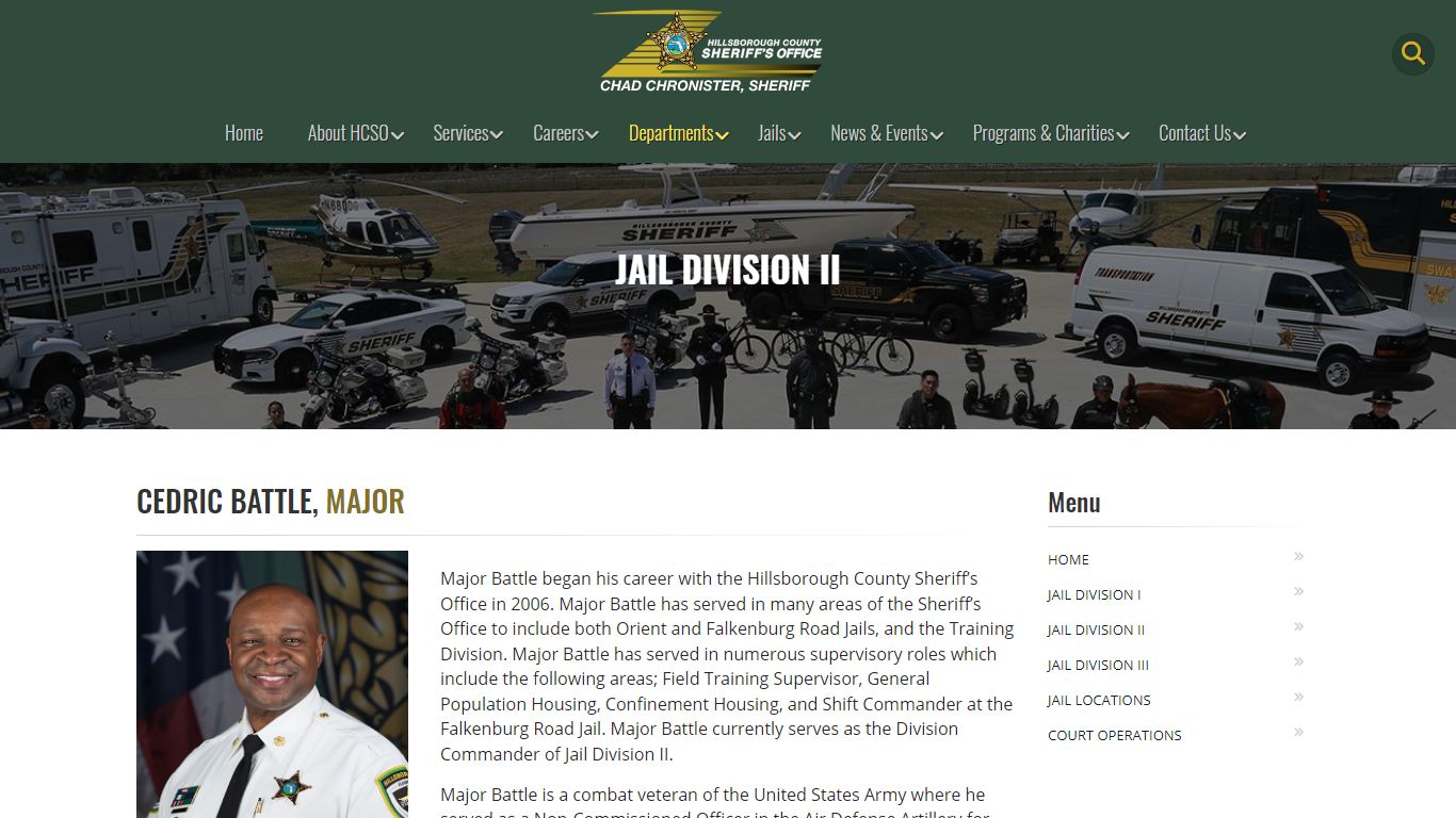 Jail Division II | HCSO, Tampa FL